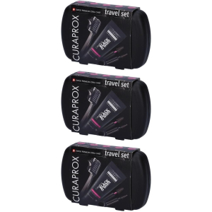 Cerca Prezzi di curaprox travel set black is white 3x1 st e acquista online