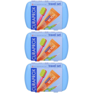 Cerca Prezzi di curaprox travel set, blue 3x1 st e acquista online