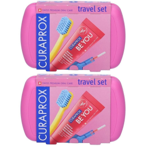 Cerca Prezzi di curaprox travel set, pink 2x1 st e acquista online