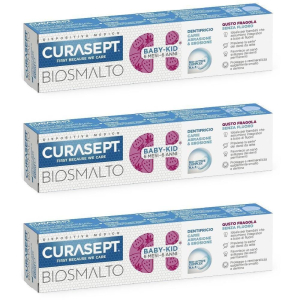 Cerca Prezzi di curasept biosmalto baby kid senza fluoro 3x50 ml dentifricio e acquista online