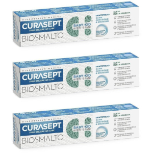 Cerca Prezzi di curasept biosmalto dentifricio baby kid menta carie abrasione & erosio e acquista online