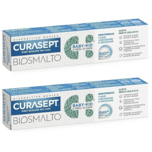Cerca Prezzi di curasept biosmalto dentifricio baby kid menta carie abrasione & erosio e acquista online