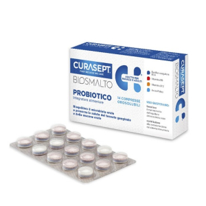 curasept biosmalto probio14 compresse bugiardino cod: 981937675 