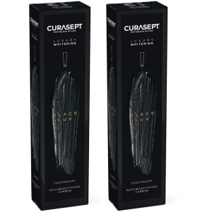 Cerca Prezzi di curasept black luxury whitening dentifricio 2x75 ml e acquista online