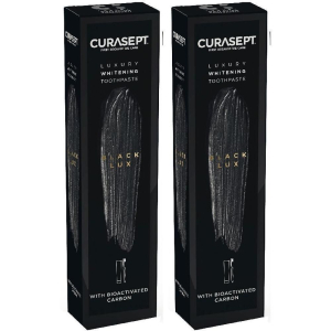Cerca Prezzi di curasept black luxury whitening dentifricio 75 ml + spazzolino 2x1 st e acquista online