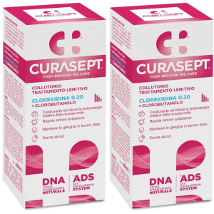 Cerca Prezzi di curasept® colluttorio trattamento lenitivo set da 2 2x200 ml collutori e acquista online