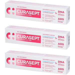 Cerca Prezzi di curasept gel dentifricio ads dna trattamento lenitivo 3x75 ml dent e acquista online