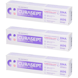 Cerca Prezzi di curasept gel dentifricio ads dna trattamento rigenerante 3x75 ml d e acquista online