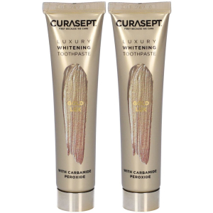 Cerca Prezzi di curasept gold luxury whitening dentifricio set da 2 2x75 ml dentifrici e acquista online
