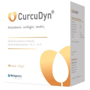Curcudyn integratore alimentare con estratti vegetali e vitamine c e d 180 capsule