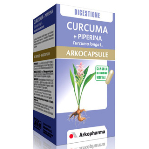 curcum+piper arkocapsule 45 capsule bugiardino cod: 924549239 