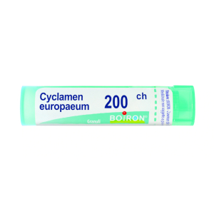 Cyclamen europaeum 200ch globuli monodose boiron da 1g
