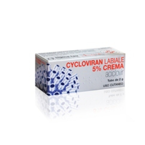 cycloviran labiale crema 2g 5% bugiardino cod: 038902019 