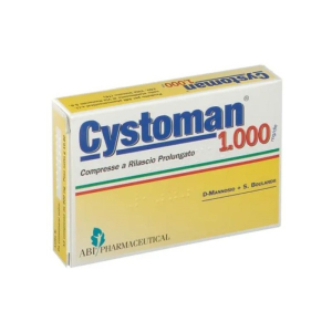 cystoman 1000 12 compresse bugiardino cod: 975986249 