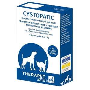 Cerca Prezzi di cystopatic therapet supporto per il benessere delle vie urinarie di cani e gatti 30 capsule apribili e acquista online