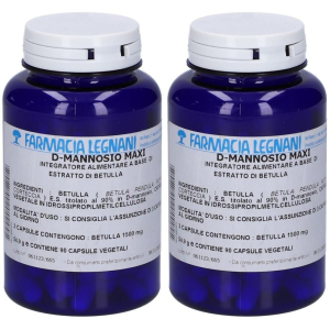 Compra Online d-mannosio maxi capsule vegetali 2x90 pz e Trova il miglior prezzo