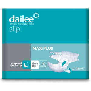 Compra Online dailee slip maxi plus pannoloni a strappo 28 pz pannolini e Trova il miglior prezzo