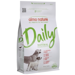 Compra Online Daily dog manzo e riso - alimento completo per cani adulti 1,2 kg e Trova il miglior prezzo