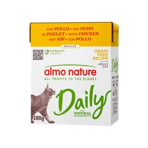 Compra Online Daily mousse pollo - alimento completo per gatti adulti 380 gr e Trova il miglior prezzo