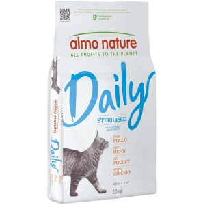 Compra Online Daily pollo - alimento completo per gatti adulti sterilizzati 12 kg e Trova il miglior prezzo