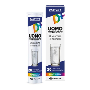 mass dailyvit uomo effervescenti 20 compresse bugiardino cod: 938490479 