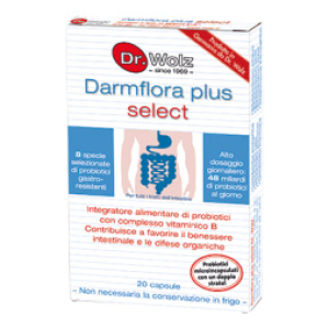 dr wolz darmflora plus select 20 capsule bugiardino cod: 922196959 