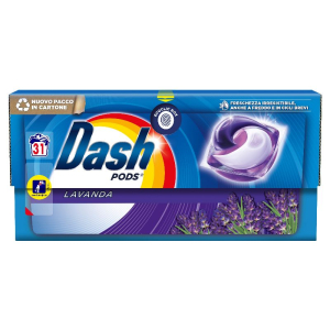 Compra Online dash - power pods lavanda - detersivo per bucato 31 pods e Trova il miglior prezzo