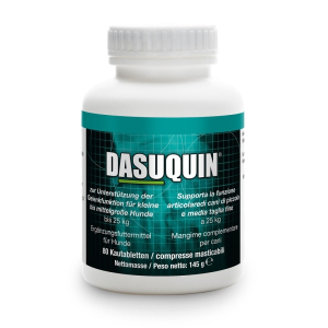 Compra Online dasuquin mangime complementare cani <25kg s/m 80 compresse e Trova il miglior prezzo