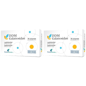 Compra Online ddm galattosidasi set da 2 2x30 pz compresse e Trova il miglior prezzo