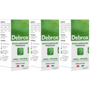 Compra Online debrox gocce auricolari predosate 3x15 ml auricolari e Trova il miglior prezzo