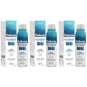 Compra Online debrox spray isotonico per naso e orecchie 3x125 ml nasale e Trova il miglior prezzo