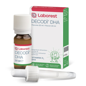Decodì dha integratore per il benessere cerebrale e immunitario gocce orali 20ml