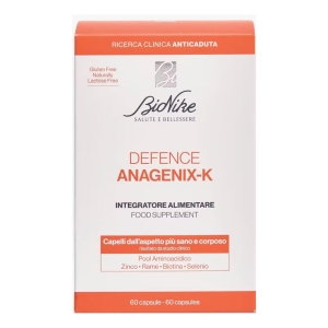 Compra Online Defence anagenix k - integratore per capelli più sani e corposi - 180 capsule - confezione doppia e Trova il miglior prezzo