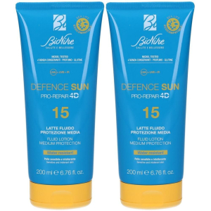 Compra Online defence sun latte fluido spf15 2x200 ml e Trova il miglior prezzo