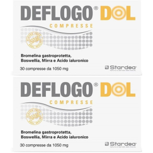 Compra Online deflogo dol 30 compresse mp 1050mg 2x31,5 g e Trova il miglior prezzo