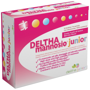 Compra Online deltha mannosio junior 14 bustine e Trova il miglior prezzo