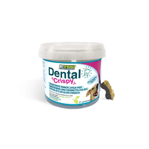 Dental crispy gelatine barattolo dog 126 g mangime