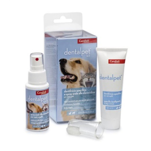 dentalpet kit igiene orale gatto e cane - bugiardino cod: 904344328 