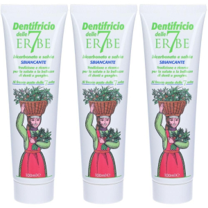 Compra Online dentifricio 7 erbe sbiancante 3x100 ml e Trova il miglior prezzo