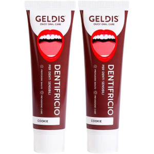 Compra Online dentifricio geldis per denti sensibili – cookie 100ml 2x100 ml e Trova il miglior prezzo