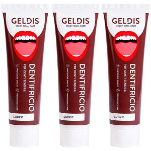 Compra Online dentifricio geldis per denti sensibili – cookie 100ml 3x100 ml e Trova il miglior prezzo