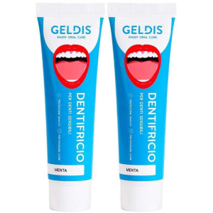 Compra Online dentifricio geldis per denti sensibili – menta 100ml 2x100 ml e Trova il miglior prezzo