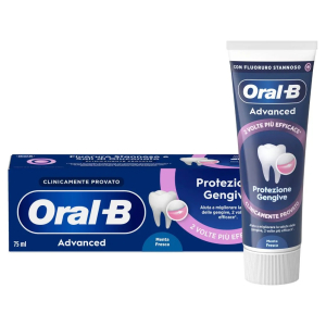 Dentifricio oral-b advanced protezione gengive menta fresca 75 ml - procter & gamble