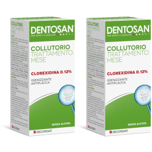 Compra Online dentosan® collutorio trattamento mese 2x200 ml e Trova il miglior prezzo