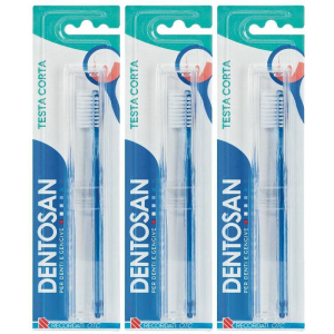 Compra Online dentosan® per denti e gengive spazzolino da denti, testa corta set e Trova il miglior prezzo