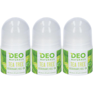 Compra Online deo naturals tea tree 3x50 ml e Trova il miglior prezzo