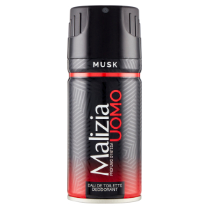 Compra Online deodorante uomo musk malizia 150ml e Trova il miglior prezzo