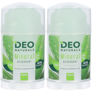 Compra Online deonaturals mineral deo stick con aloe vera 2x100 g e Trova il miglior prezzo