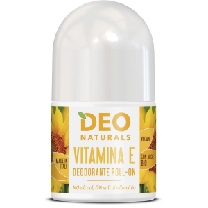 deonaturals roll on vit e 50ml bugiardino cod: 987802384 