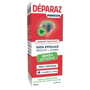 Compra Online Deparaz lozione trattante anti pidocchi per tutta la famiglia 100 ml e Trova il miglior prezzo
